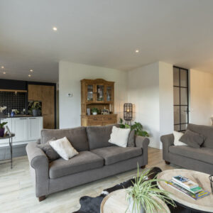 houtvloer in living